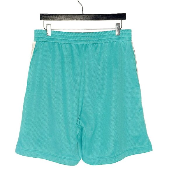 Louis Vuitton Turquoise Blue Amen Break Basketball Mesh Shorts - Picture 5 of 10